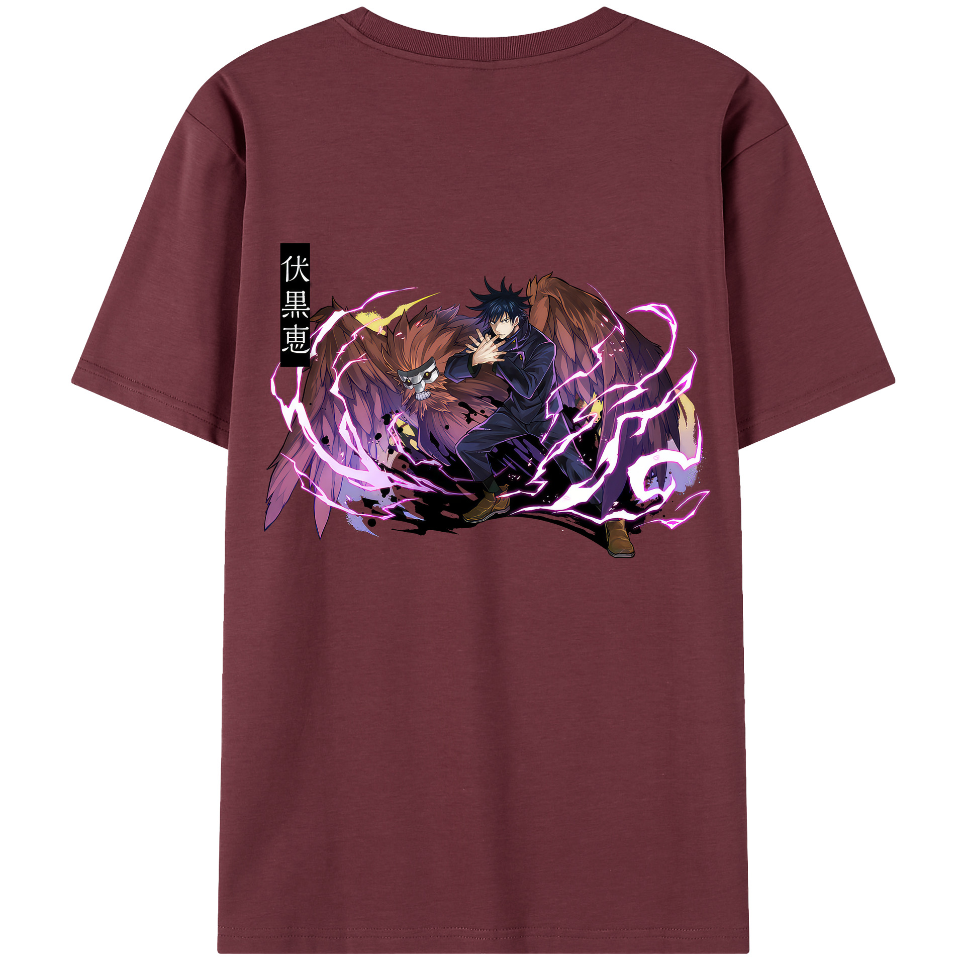（画像用） 呪術廻戦 Jujutsu Kaisen 綿100％半袖Tシャツ（背面プリント）